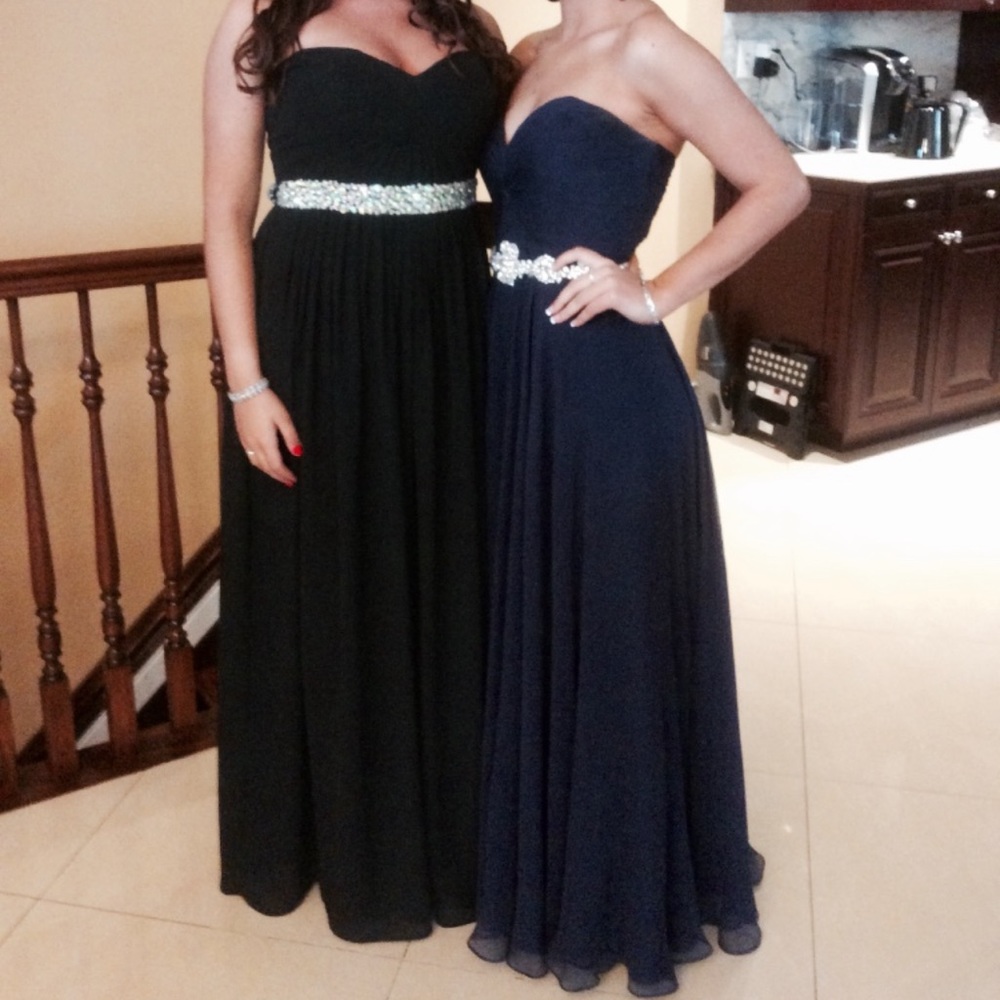 JOVANI PROM 159764 NAVY BLUE SIZE 6